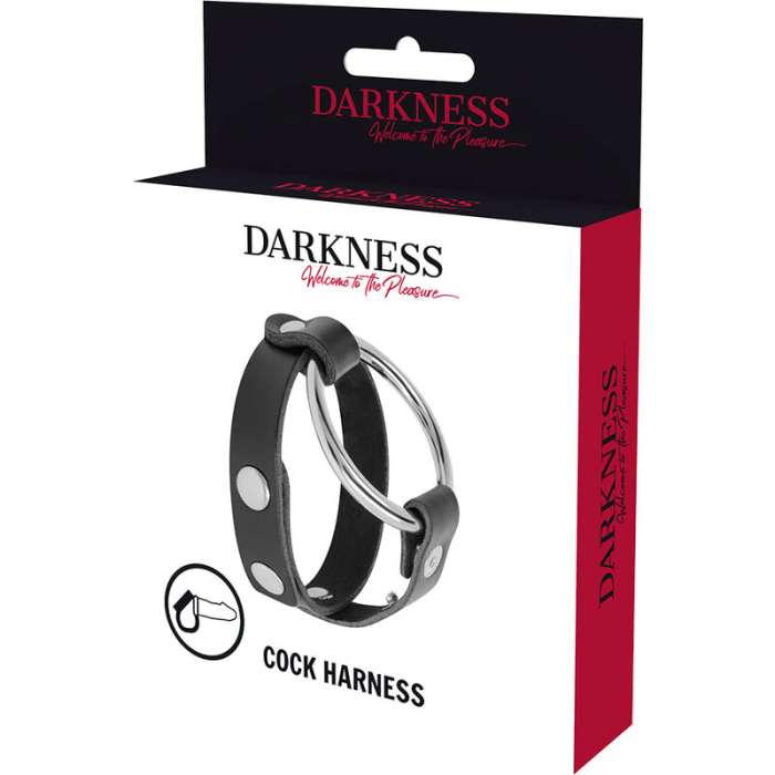 ANEL PARA PÉNIS E TESTICULOS - DARKNESS
