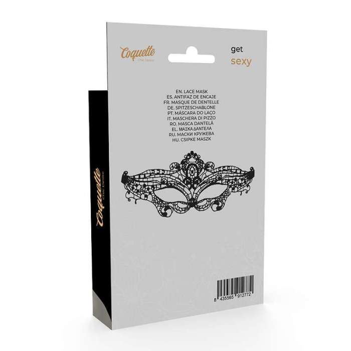 COQUETTE CHIC DESIRE ANTIFAZ ENCAJE NEGRO