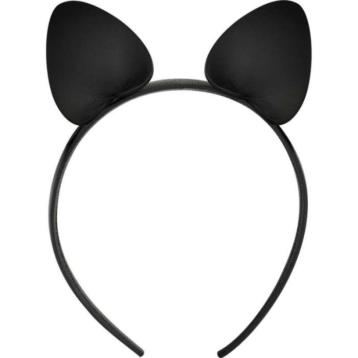 TIARA DE COURO VEGANO - COQUETTE