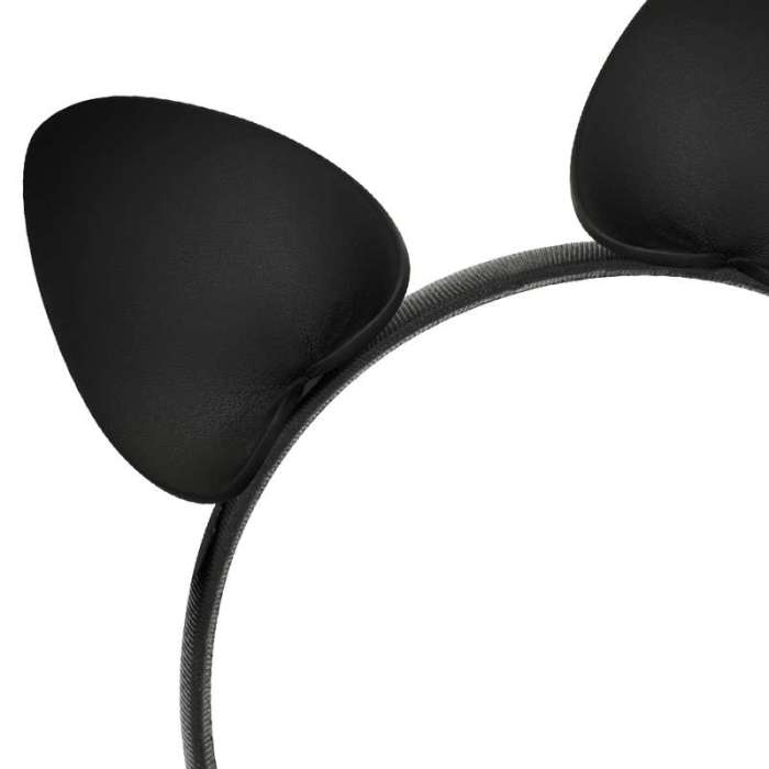 TIARA DE COURO VEGANO - COQUETTE