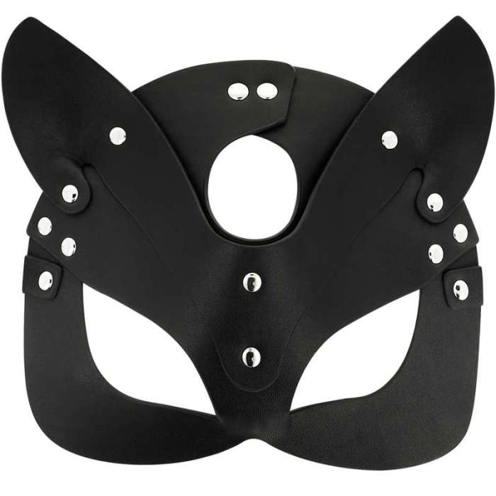 MASCARA DE COURO VEGANO - COQUETTE