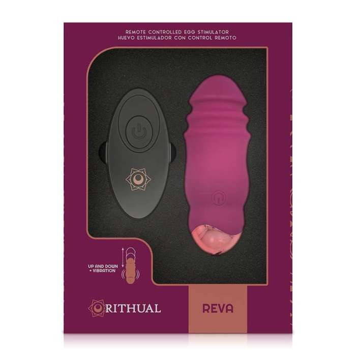 RITHUAL REVA HUEVO CONTROL REMOTO SISTEMA UP&DOWN + VIBRACI