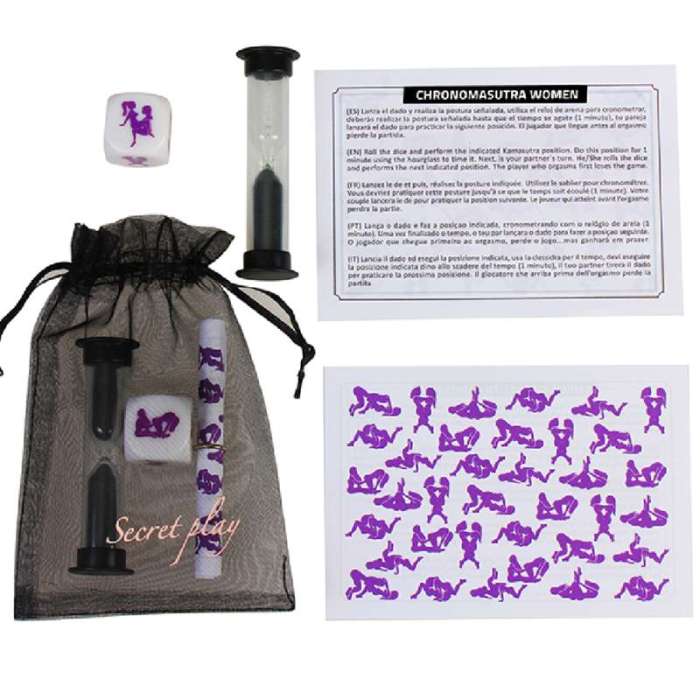 JOGO EROTICO - SECRETPLAY LESBIAN KIT CHRONOMASUTRA JUEGO