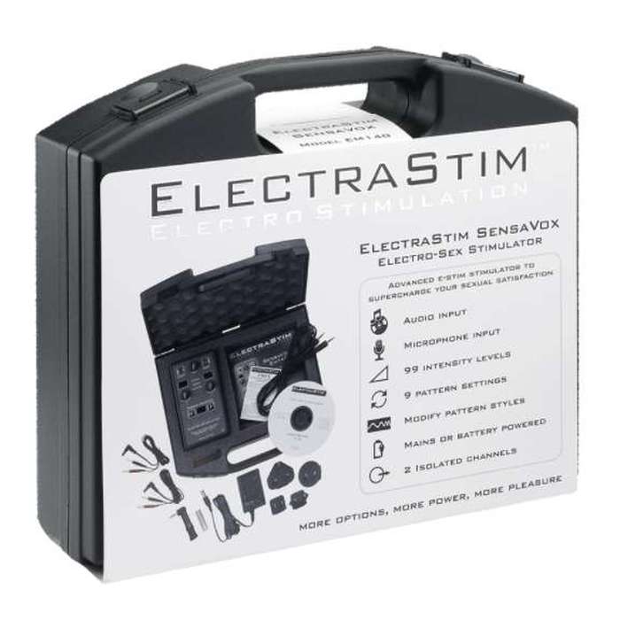 ELECTRO ESTIMULADOR - ELECTRASTIM  SENSAVOX E-STIM