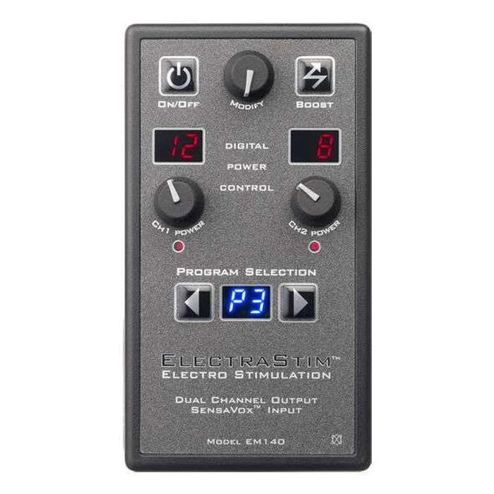 ELECTRO ESTIMULADOR - ELECTRASTIM  SENSAVOX E-STIM