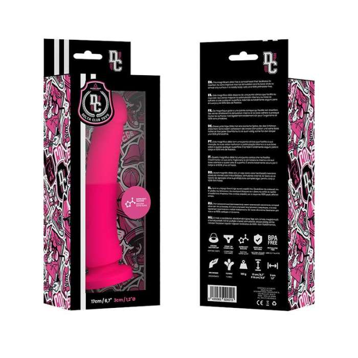 DILDO NATURAL SILICONE MEDICO 17 X 3CM