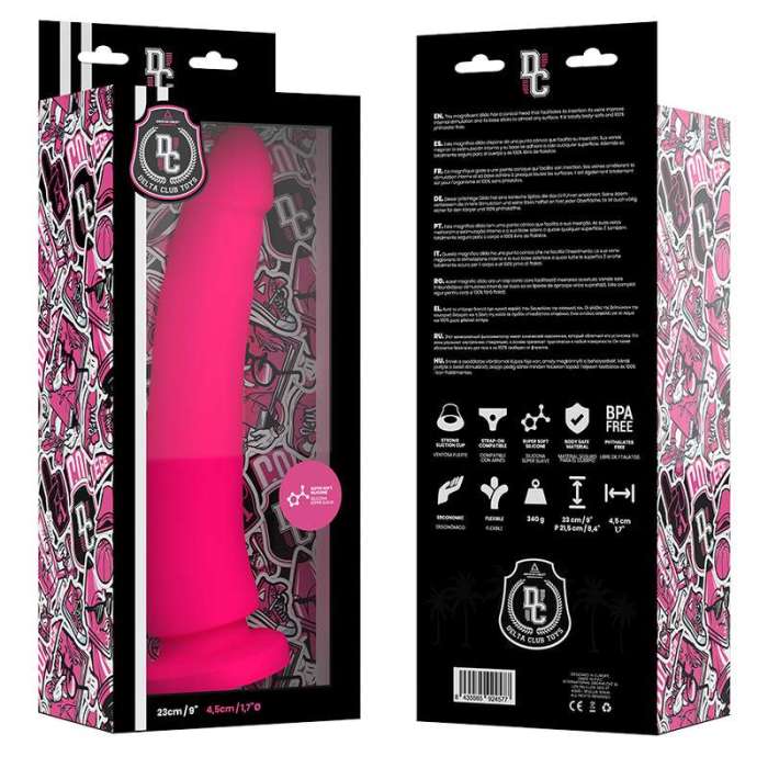 DILDO NATURAL SILICONE MEDICO 23 X 4.5 CM