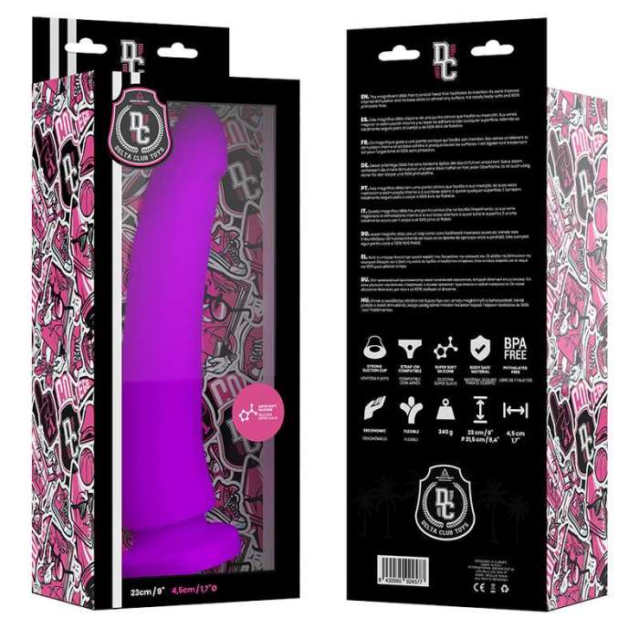 DILDO NATURAL SILICONE MEDICO 23 X 4.5 CM