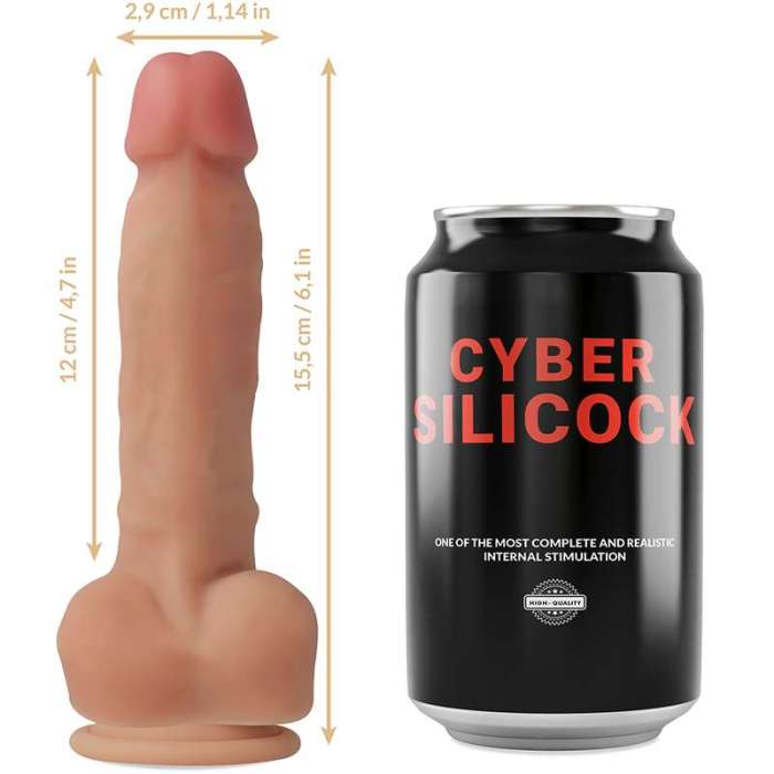 DILDO REALISTICO - CYBER SILICOCK