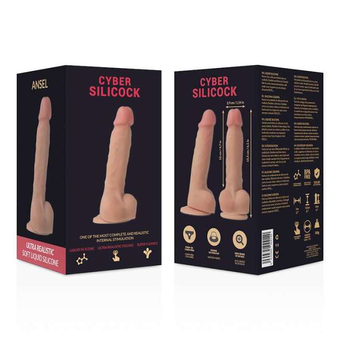 DILDO REALISTICO - CYBER SILICOCK