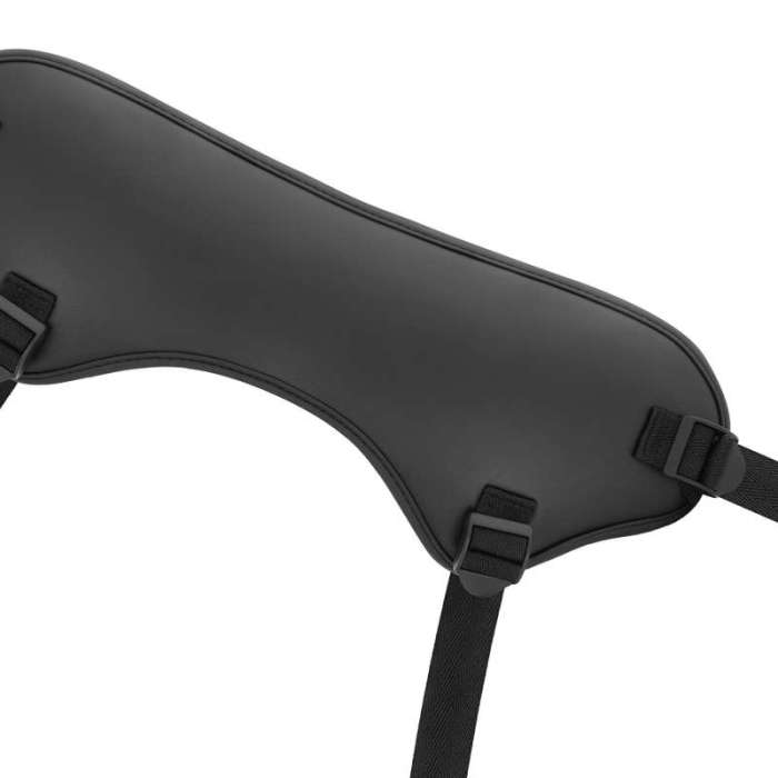 ARNÊS COM DILDO VIBRAÇÃO E CONTROLO REMOTO CYBER SILICOCK