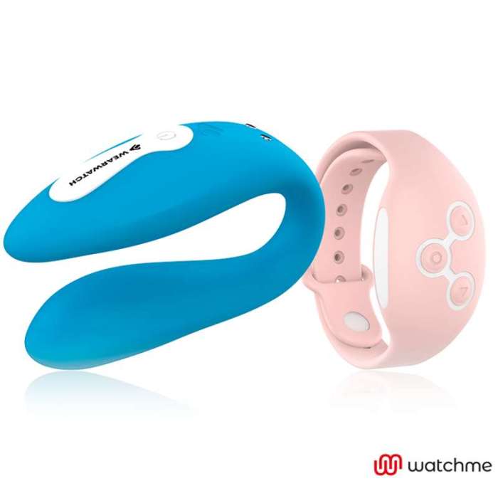 VIBRADOR DUPLA ESTIMULAÇÃO COM CONTROLE WATCHME - WEARWATCH