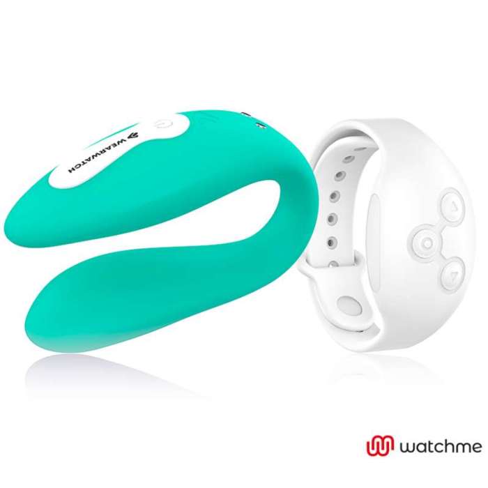 VIBRADOR DUPLA ESTIMULAÇÃO COM CONTROLE WATCHME - WEARWATCH