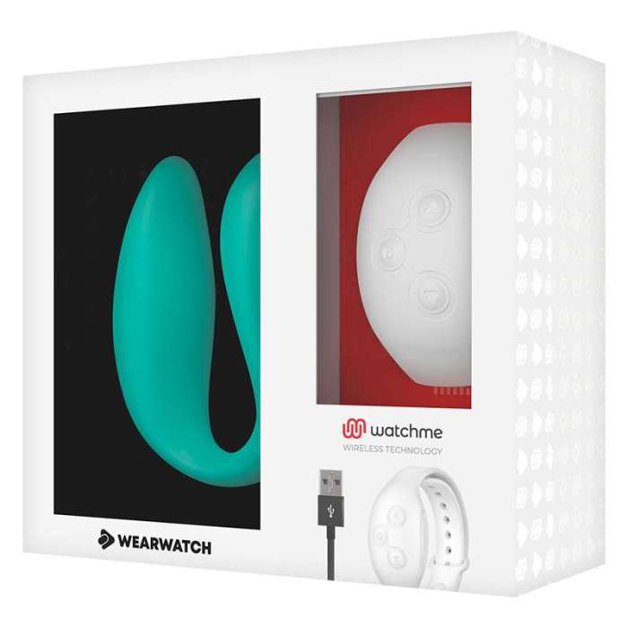 VIBRADOR DUPLA ESTIMULAÇÃO COM CONTROLE WATCHME - WEARWATCH