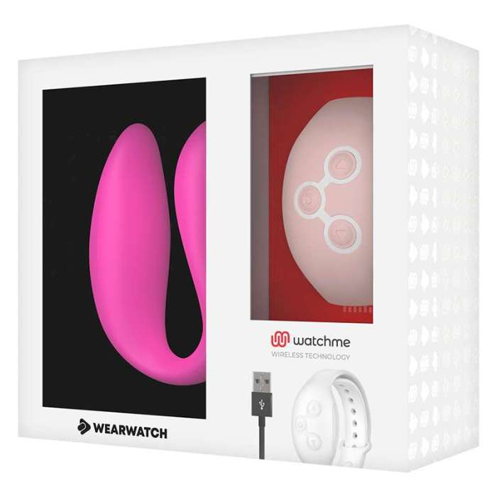 VIBRADOR COM CONTROLE REMOTO - WEARWATCH VIBRADOR DUAL  WATCHME