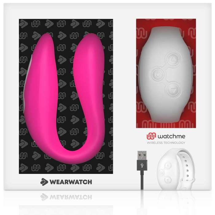 VIBRADOR COM CONTROLE REMOTO - VIBRADOR DUAL WATCHME