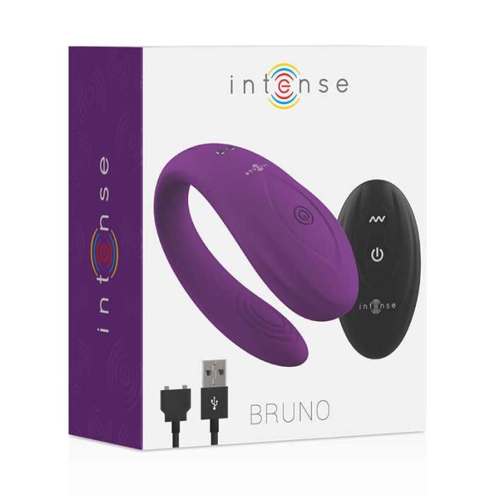 VIBRADOR COM DUPLA ESTIMULAÇÃO E CONTROLO REMOTO INTENSE COUPLES TOYS
