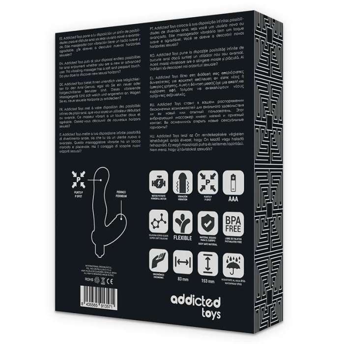 ESTIMULADOR PRÓSTATA P-SPOT ADDICTED TOYS
