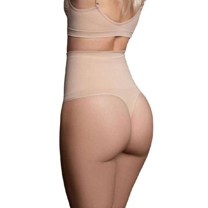 CUECA CINTURA ALTA - BYE BRA SEAMLESS MEDIUM CONTROL - BLACK S