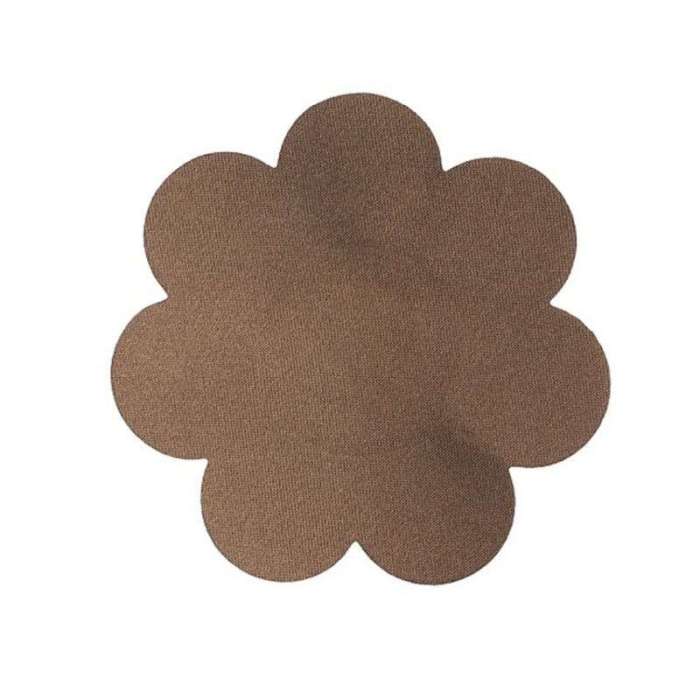 ALMOFADAS PULL UP - BYE BRA MITO + 3 PARES DE CAPAS DE BICO DE CETIM - TAMANHO MARROM ESCURO FH