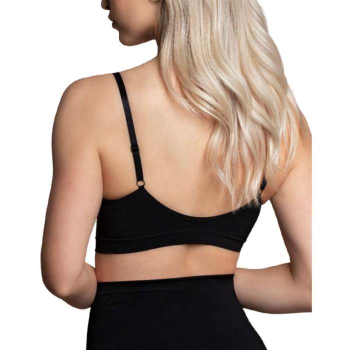SOUTIEN - BYE BRA SEAMLESS BRA MEDIUM CONTROL - BLACK L