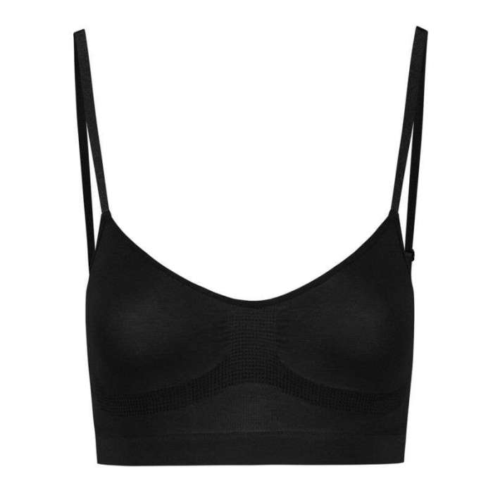 SOUTIEN - BYE BRA SEAMLESS BRA MEDIUM CONTROL - BLACK XXL