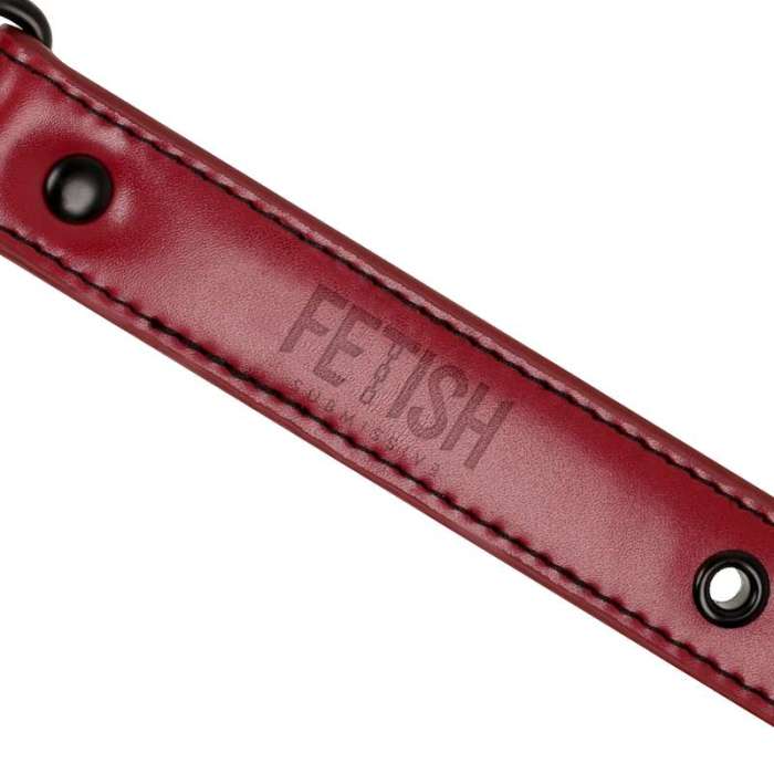 MORDAÇA RESPIRÁVEL DE COURO VEGANO - FETISH SUBMISSIVE