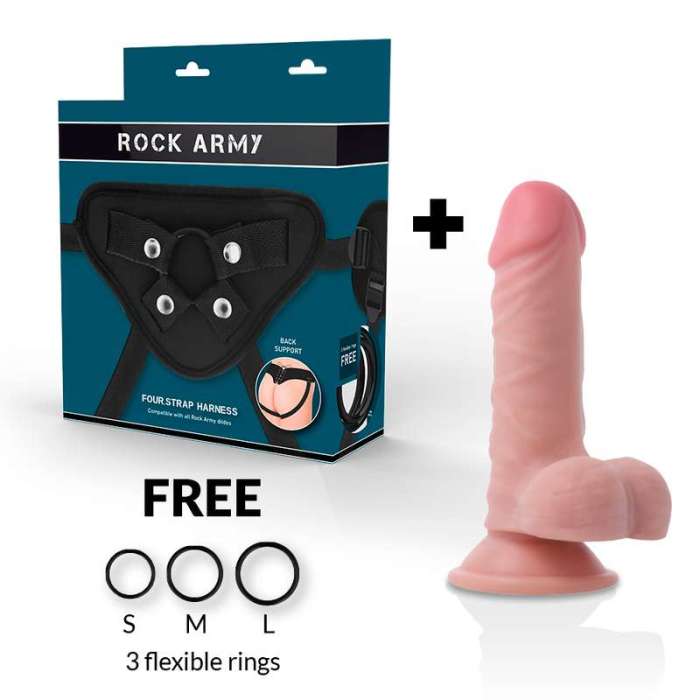 DILDO REALISTICO - ROCKARMY  17CM