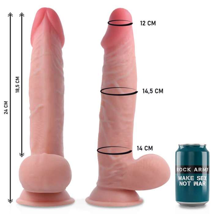ARNÊS COM DILDO - SHERMAN DUAL INTENSITY
