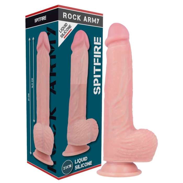 ARNÊS COM DILDO - ROCK ARMY 21CM