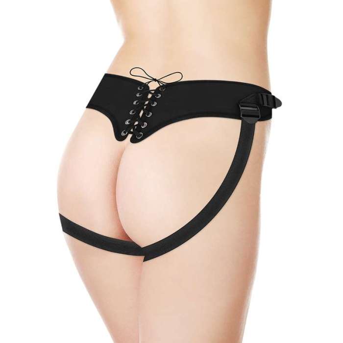 ARNÊS COM VIBRADOR - ROCK ARMY 22 CM