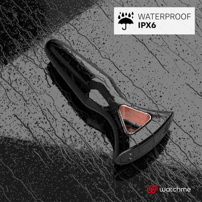 PLUG ANAL COM VIBRAÇÃO E CONTROLE REMOTO WATCH