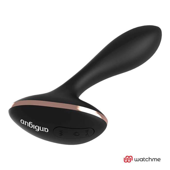 PLUG ANAL COM VIBRAÇÃO E CONTROLO REMOTO RELÓGIO ANBIGUO