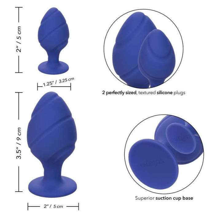 CALEX CHEEKY BUTTPLUG - ROXO