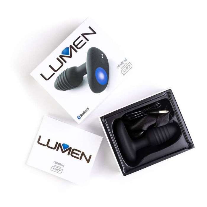 PLUG ANAL COM LED E APLICAÇÃO DE TELEMÓVEL - KIROO