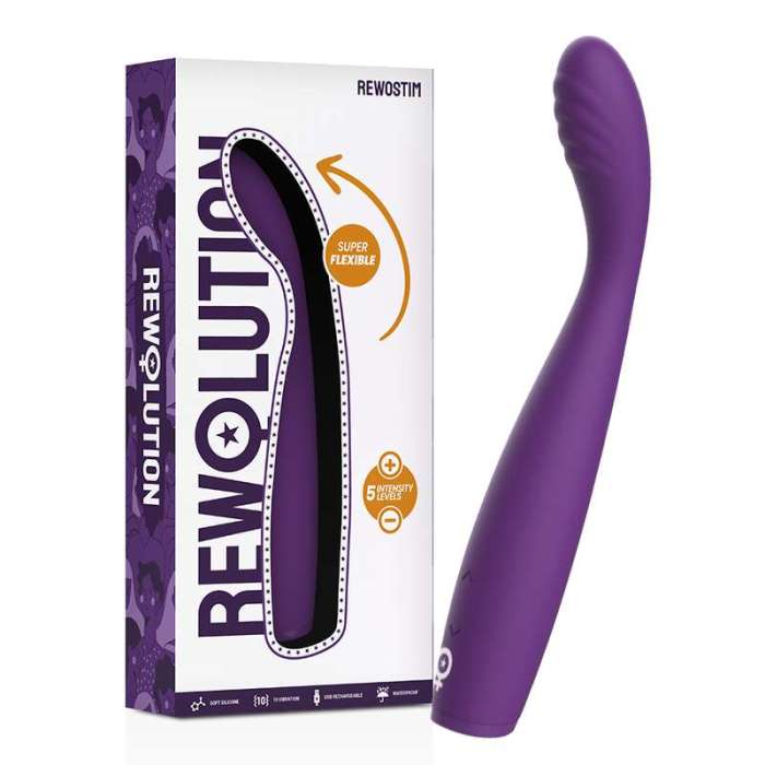 VIBRADOR FLEXIVEL - REWOLUTION REWOSTIM