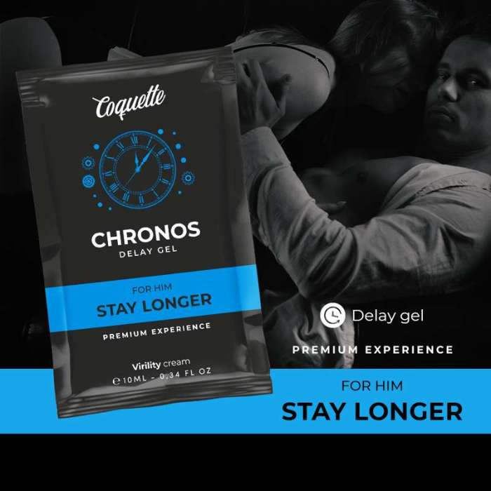 GEL RETARDANTE - COQUETTE CHRONOS DELAY GEL10 ML