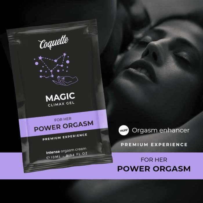 CREME ESTIMULANTE - COQUETTE MAGIC CLIMAX GEL PARA O HER ORGASM ENHANCER 10 ML