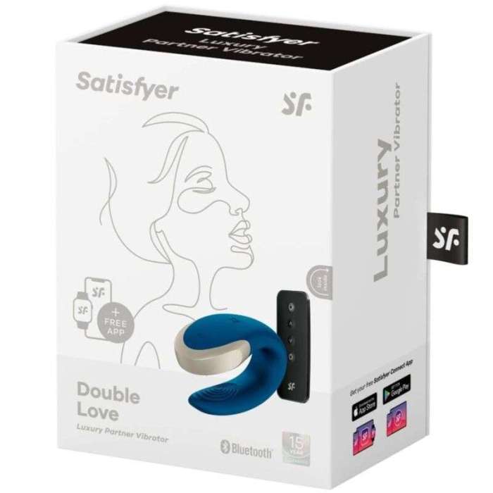 ESTIMULDAOR PARA CASAL COM CONTROLE REMOTO -SATISFYER DOUBLE PARTNER
