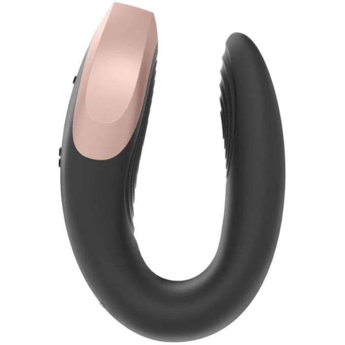 ESTIMULADOR PARA CASAL COM CONTROLE REMOTO - SATISFYER DOUBLE  PARTNER