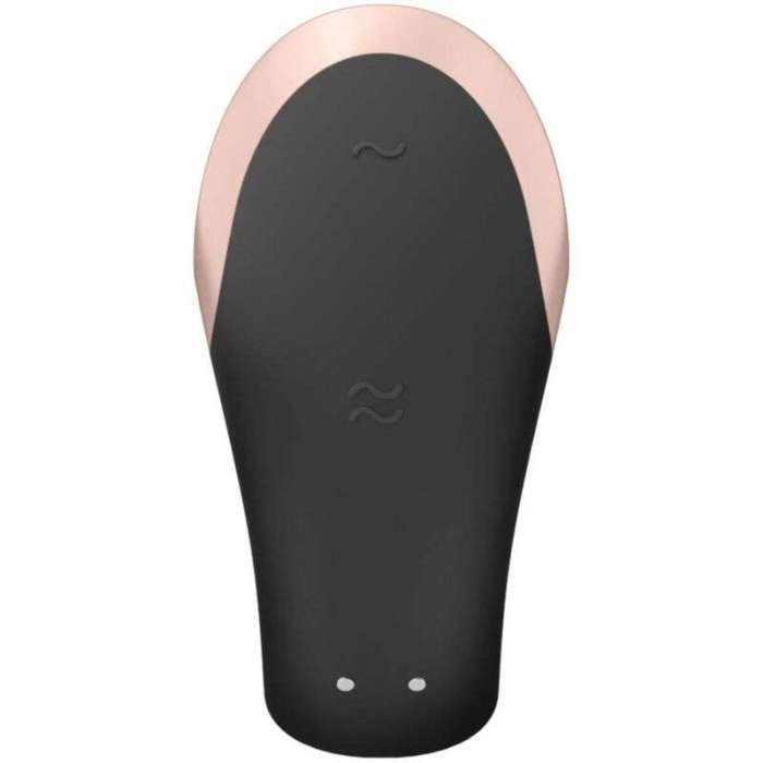 ESTIMULADOR PARA CASAL COM CONTROLE REMOTO - SATISFYER DOUBLE  PARTNER