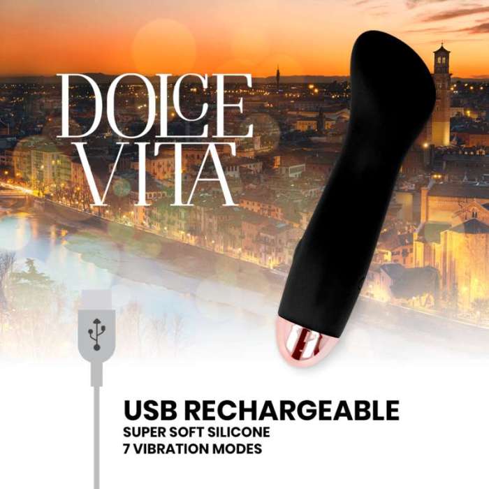 VIBRADOR RECARREGAVEL - DOLCE VITA
