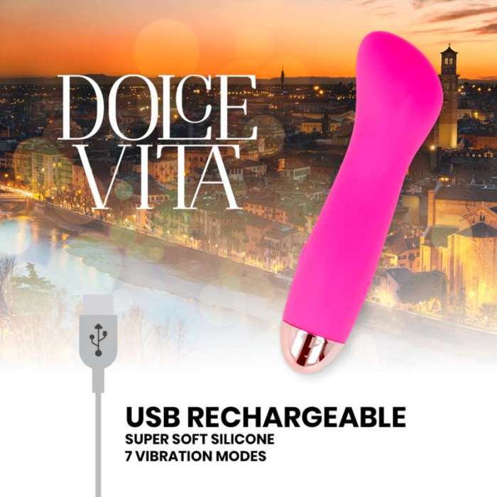 VIBRADOR RECARREGÃVEL - DOLCE VITA