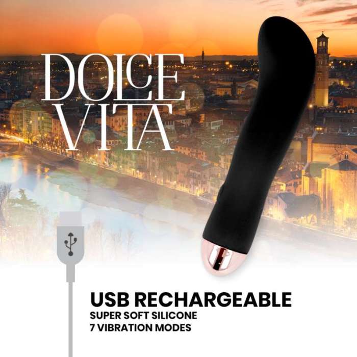 VIBRADOR RECARREGAVEL - DOLCE VITA