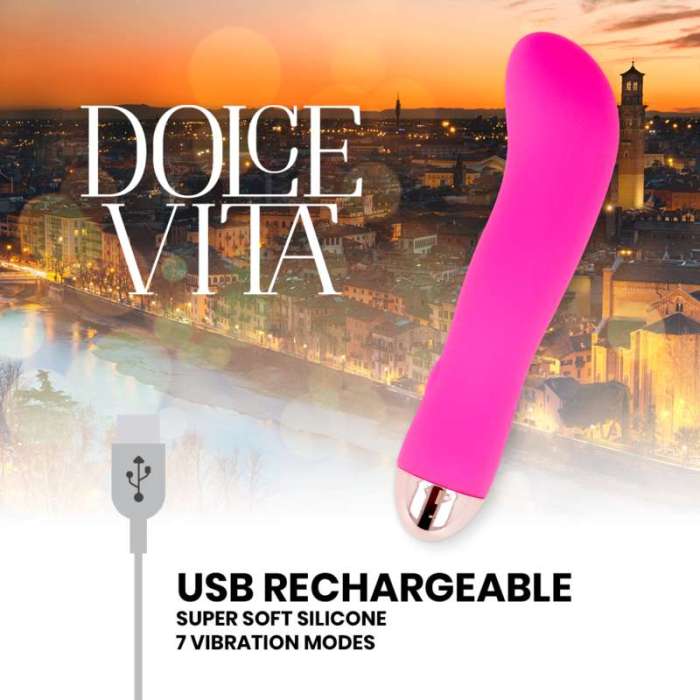 VIBRADOR RECARREGAVEL - DOLCE VITA