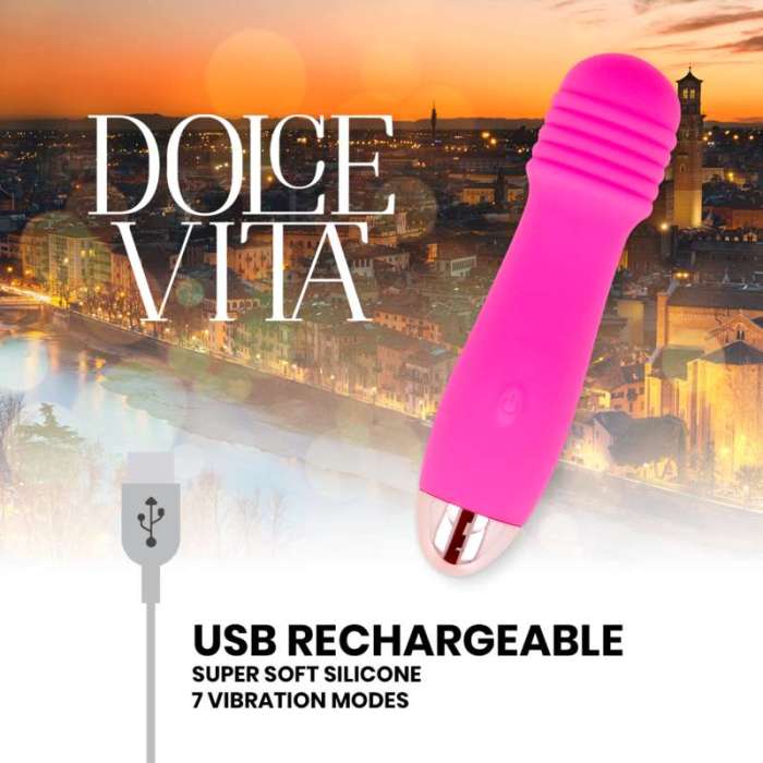 VIBRADOR RECARREGAVEL - DOLCE VITA