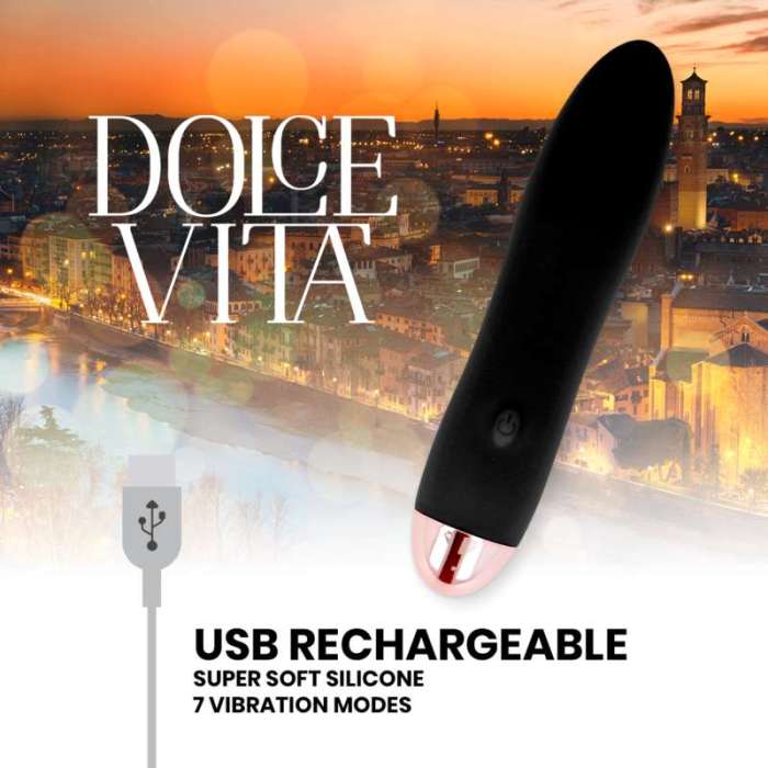 VIBRADOR RECARREGÃVEL - DOLCE VITA