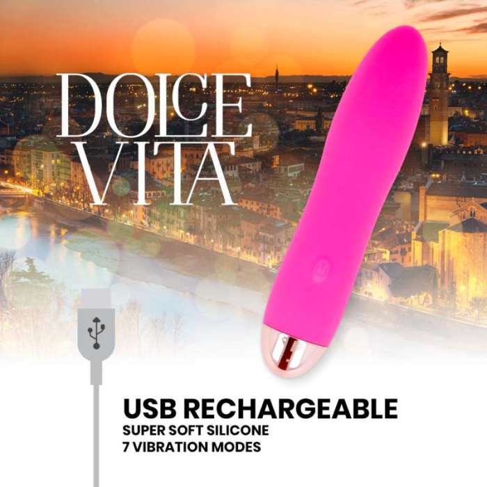 VIBRADOR RECARREGAVEL - DOLCE VITA