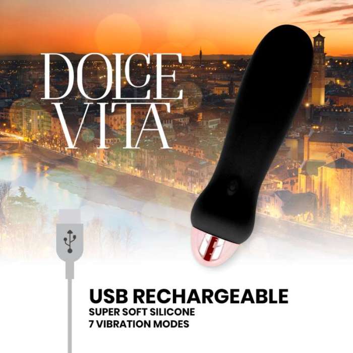 VIBRADOR RECARREGAVEL - DOLCE VITA