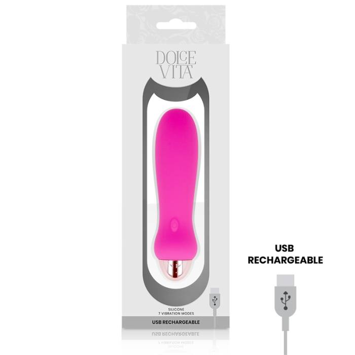 VIBRADOR RECARREGÁVEL - DOLCE VITA